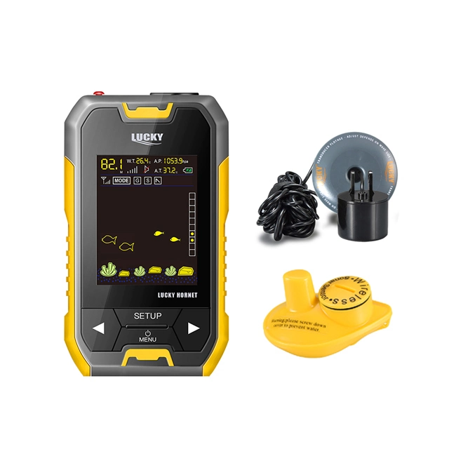 Lucky Active Imaging Portable Sonar Fish Finder FL218tpa-Wt