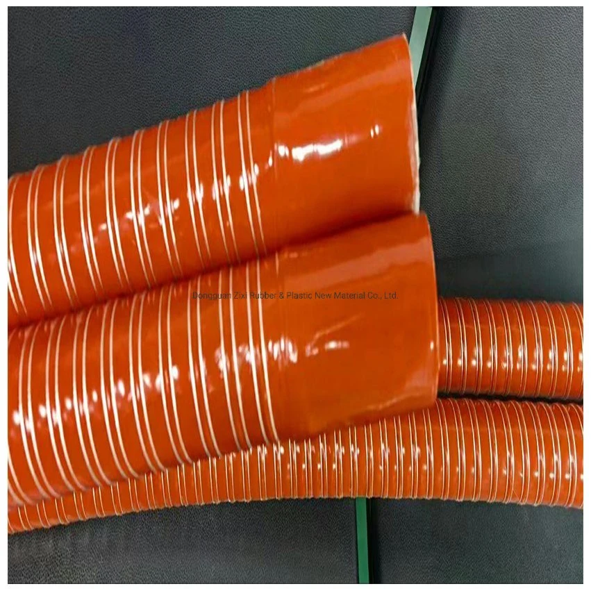 Wholesale/Suppliers Plant Heater Welding Gas Aircraft and Miltary Equipment Wire Reinforced Silicone Duct