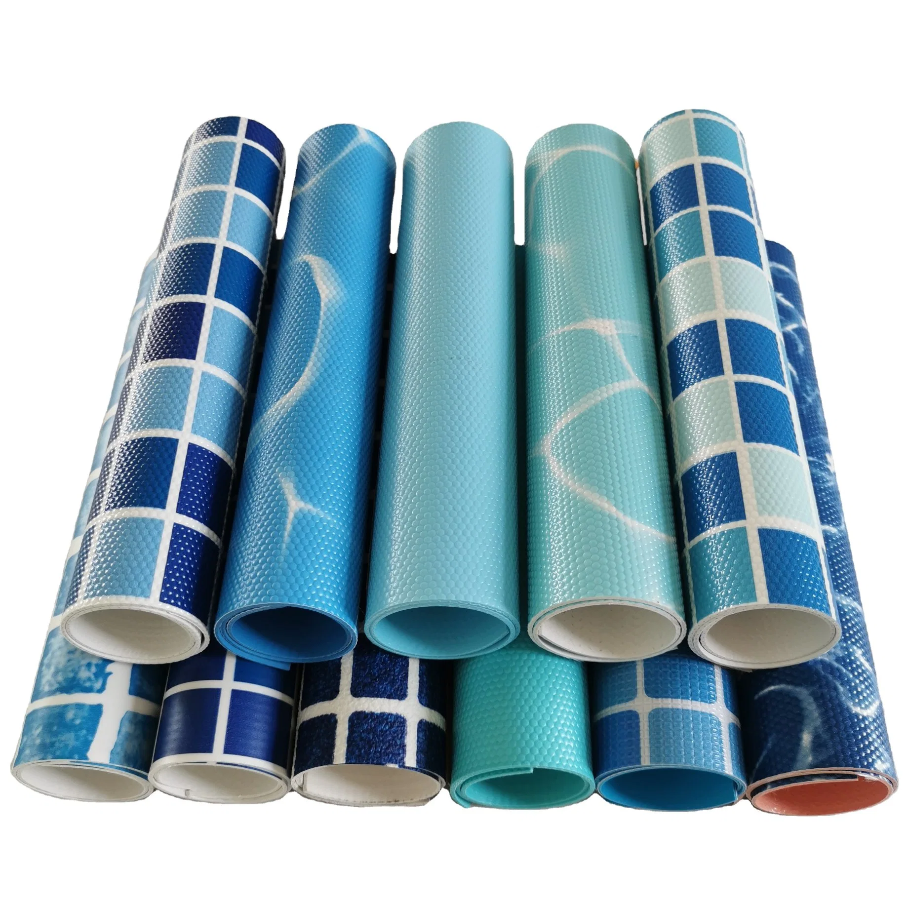 PVC Natación Vinyl Pool Liner Fabricante resistencia UV, Piscina Liner 0,6mm - 2mm