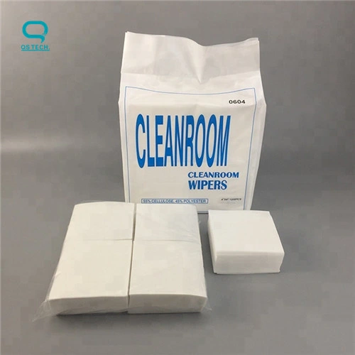 Clean Room Polyester Wiper Wear Resisting 6*6 Screen /Lens Wiper