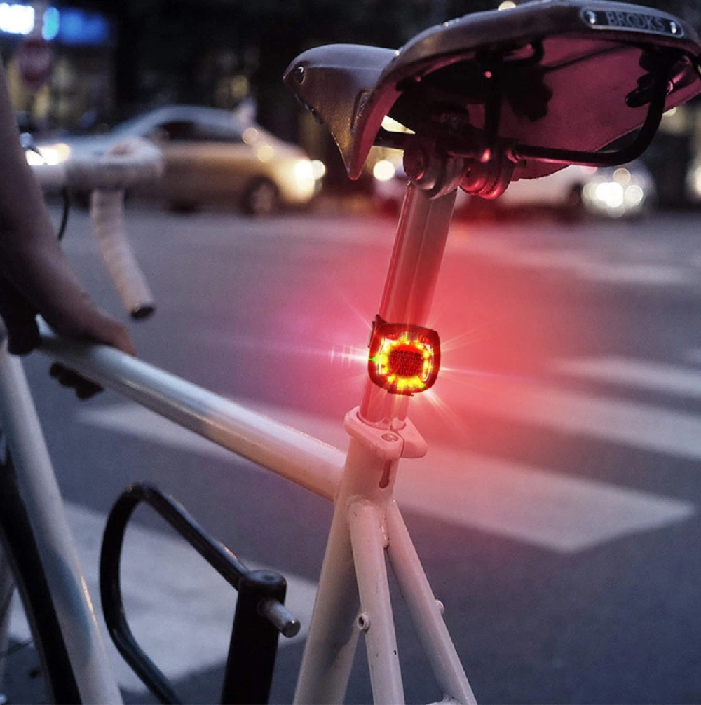 FEU arrière À LED charge USB feu de conduite arrière à LED pour vélo Vélo de montagne projecteur de vélo lampes étanches Wyz18315