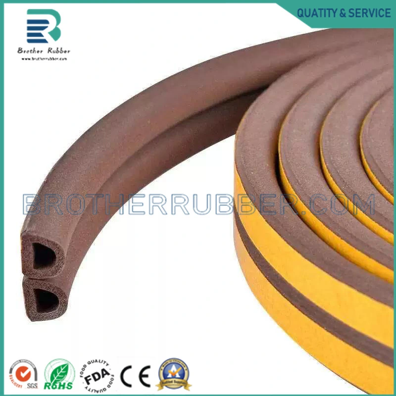 D Shape Self-Adhesive Cladding Type Sealing Strips