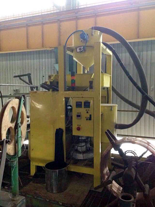 Flux Recovery and Feed Station for Submerged Arc Welding Machine