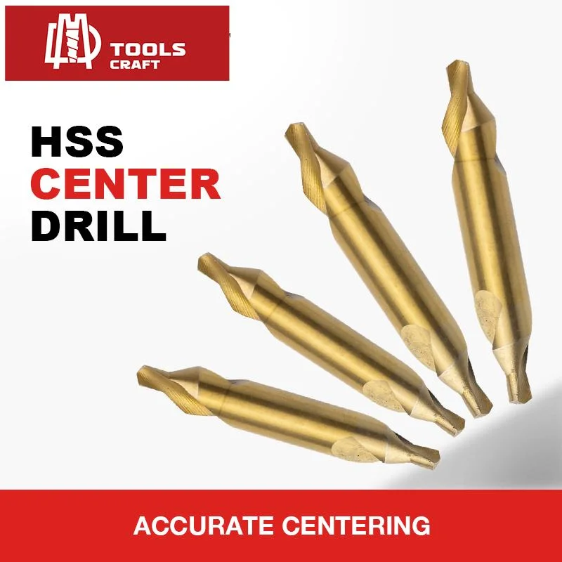 HSS Fully Ground Center Drill for Metal Type