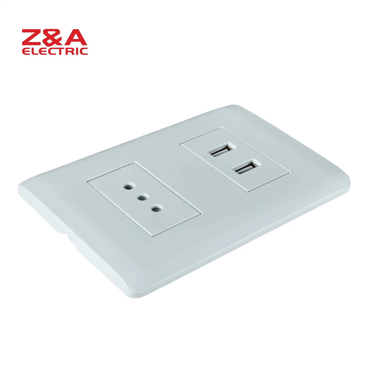 TB1246W TB Series White Z&A ZA Electric Wall Socket