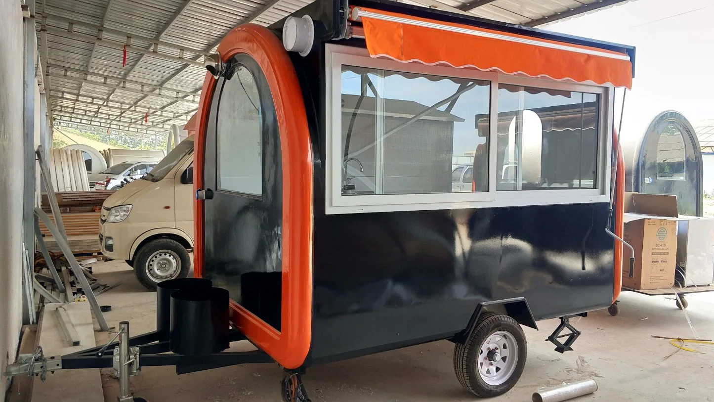 Carrito de Alimentación para camiones Taco Food Trailers para la Venta-Frank