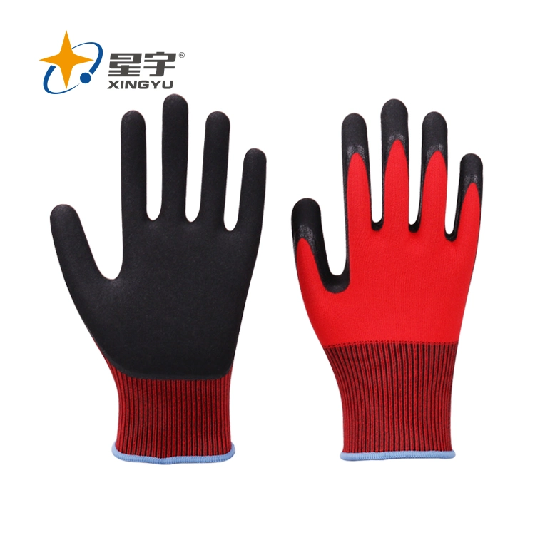 Customized General Purposes Non-Disposable Xingyu/OEM/ODM Shandong, China Cleaning Knitting Working Safety Gloves