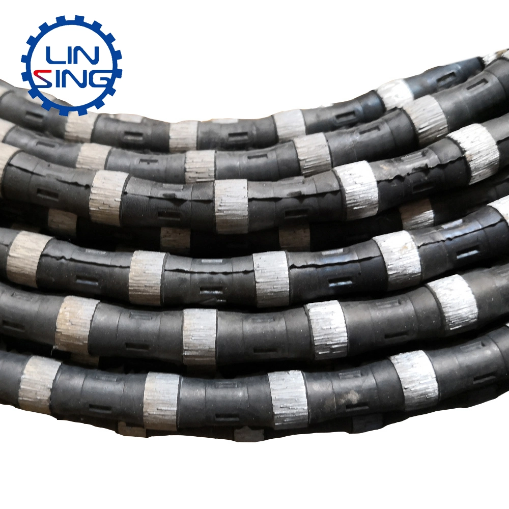 OEM Whlolesale Dry Cutting Diamond Wire Saw for Granite Marble Quarry