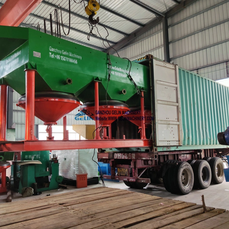 Máquina separadora de oro de onda de diente de sierra y diamante