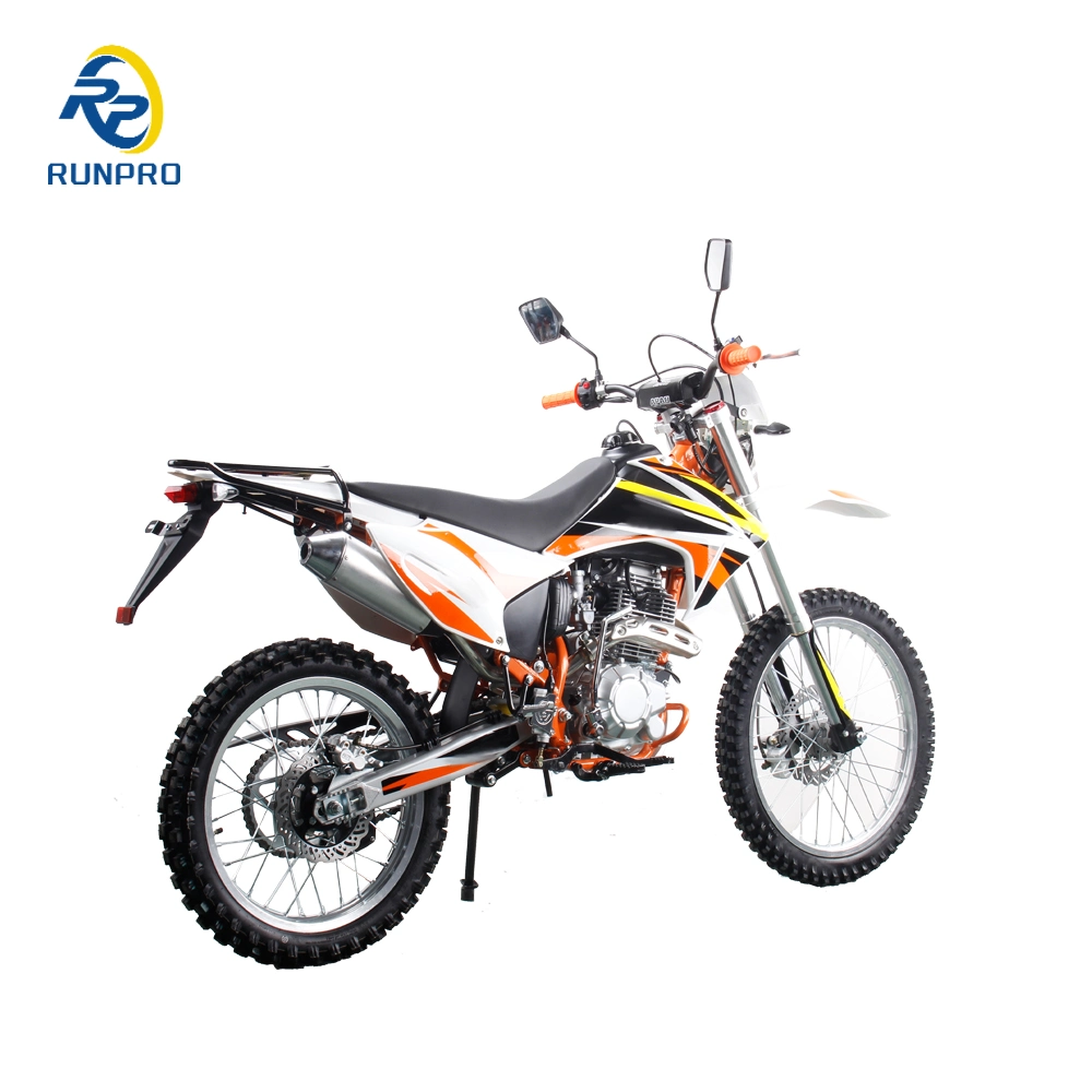 Runpro 21/18 Rodas 250cc resfriado a ar 4 Motociclo de curso de bicicleta de sujidade