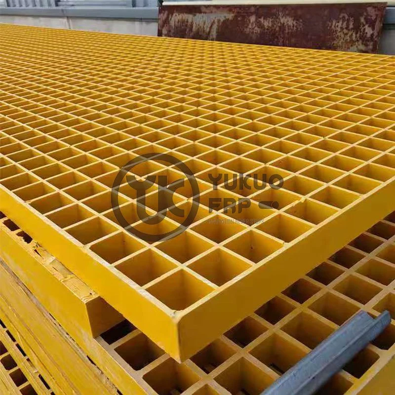 Outdoor Trench Drain Grating Cover Moulded FRP Grating