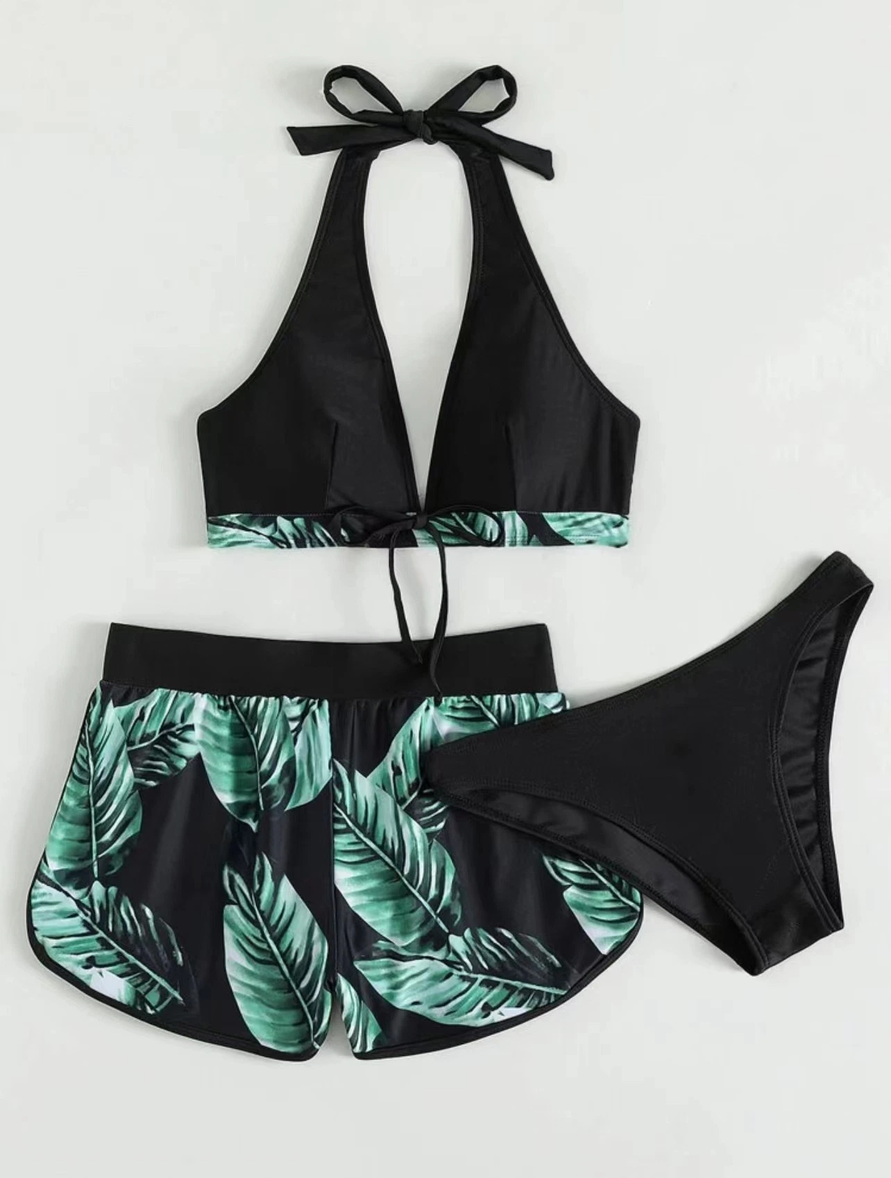 Wholesale/Supplier OEM & ODM Sports Wear Swim Wear Bathing Suit Fitness 3 Piece Swimwear Sexy Bikini Designer Swimwear