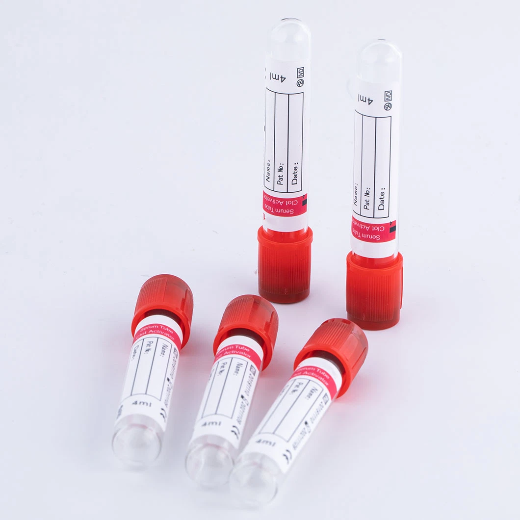 Disposable Glass or Pet 10ml Blood Sample Collection Tube Vacuum Micro Blood Collection Tube
