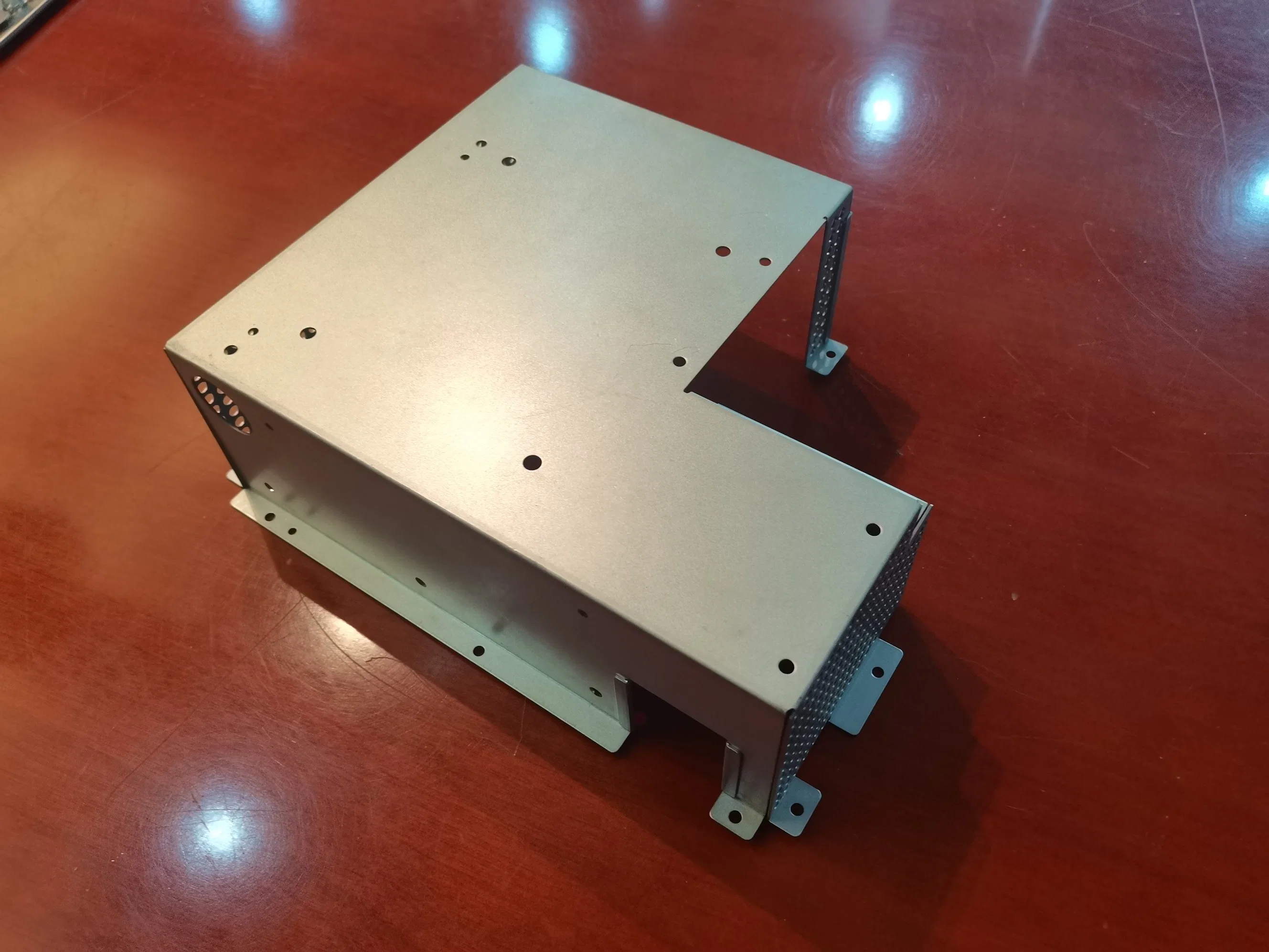 ODM Custom Sheet Metal Fabrication Bending Welding Press Riveting Z-Shaped Bracket Parts