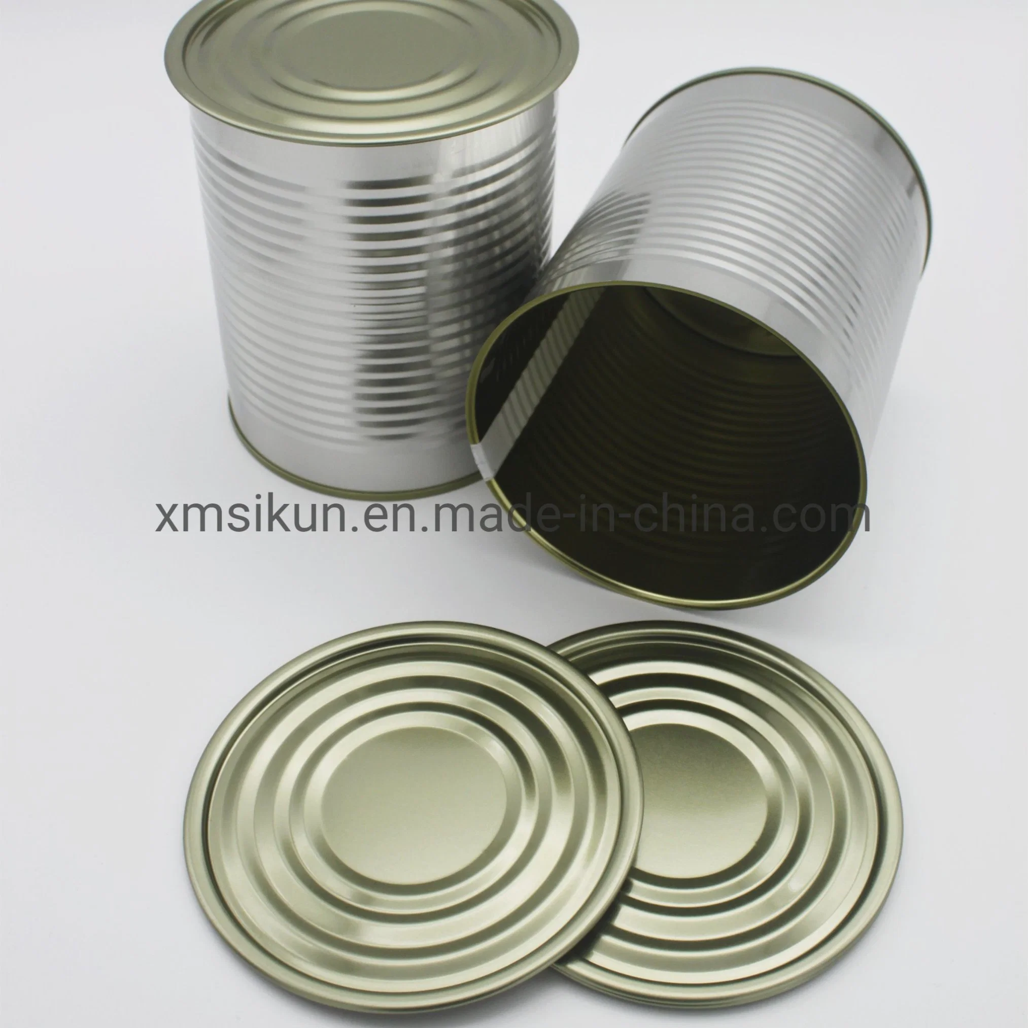 Low Price Sale 9121# High quality/High cost performance  Tinplate Metal Tin Canned Vegetables and Fruits