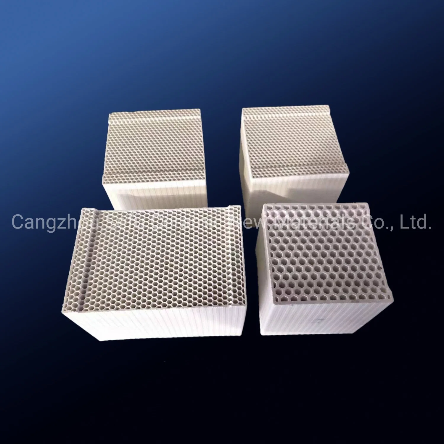 Honeycomb Ceramic Regenerator as Heat Exchange Media for Rto