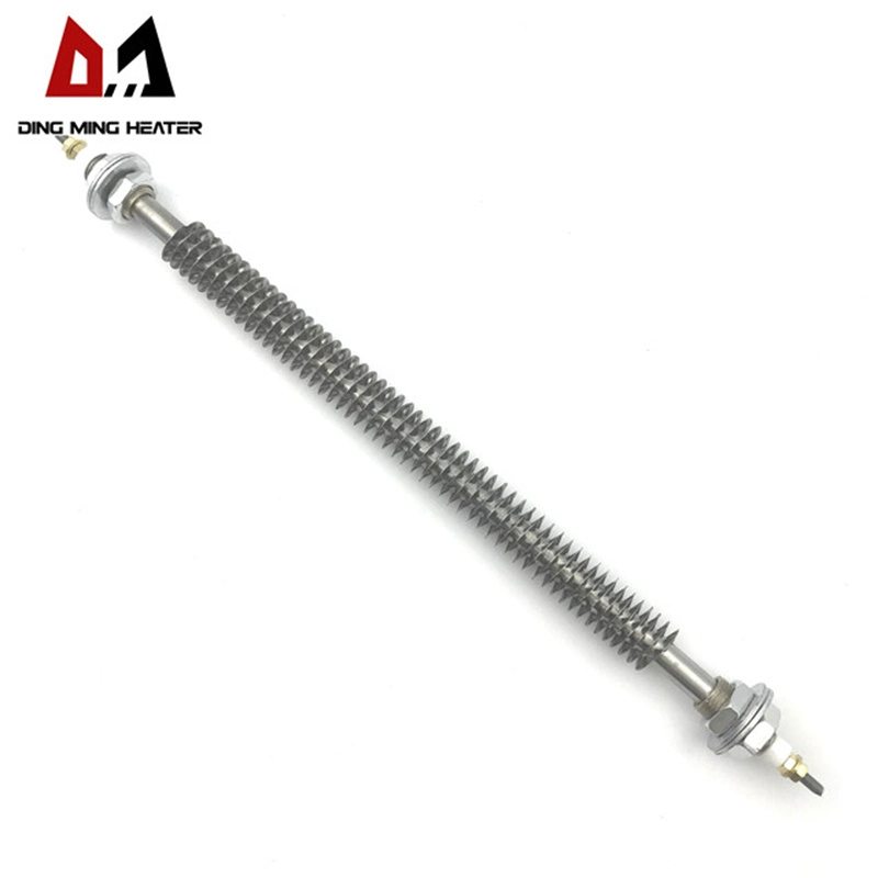 U Shape Electric Stainless Steel Spiral Air Tube Fin Heater for Load Bank or Industrial Oven