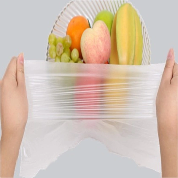 LDPE Polietileno Transparente congelador vegetal plana bolsas de fruta para frigorífico