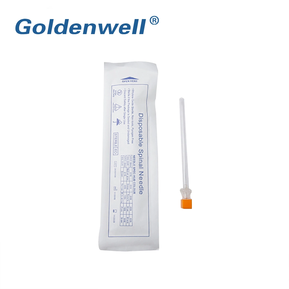 Disposable Stainless Steel Spinal Needle with CE & ISO