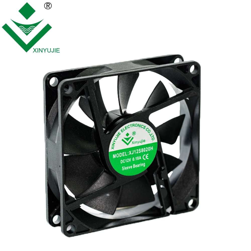 Powerful Waterproof 80mm Axial DC 12V Handy Cooling PC Fan