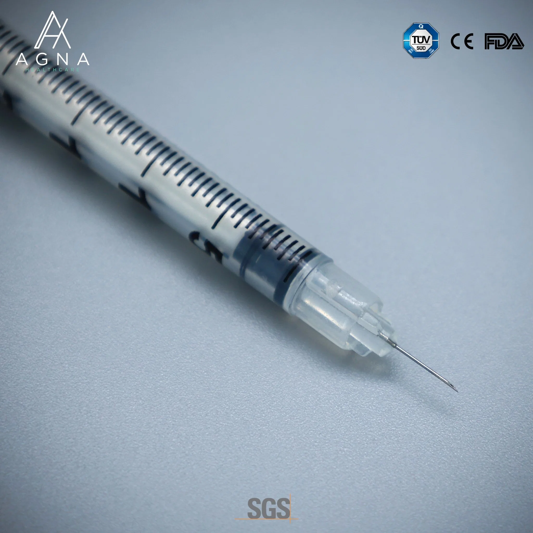 Medical Instruments in Stock Disposable Insulin Syringe Sterile CE&ISO13485