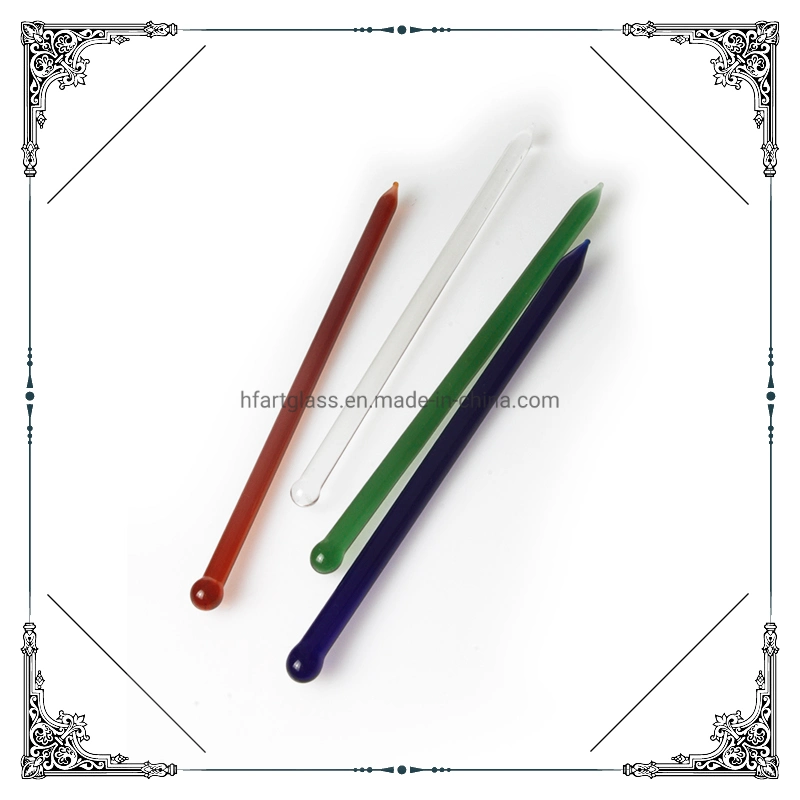 Manufacturer Concentrate Tool Colorful Glass Dabber for Glass Smoking Accessories