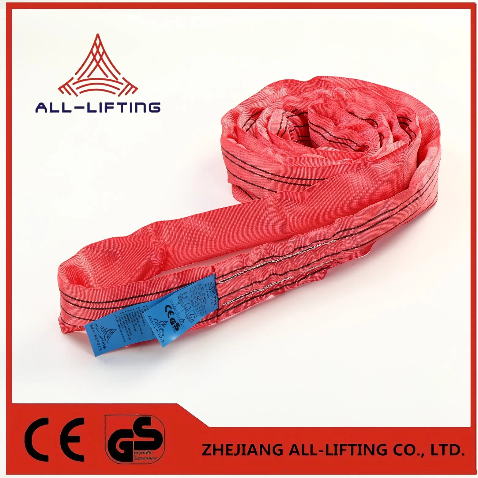 5t Polyester Lifting Soft Endless Round Sling