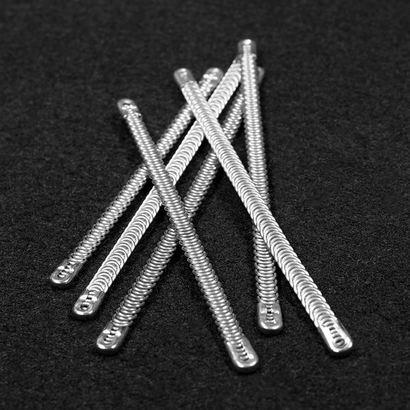 Factory Underwear Accessories Stainless Steel Fish Scale Bone Galvanized Steel Bone 10 mm Spring Bar Cross Steel Bones