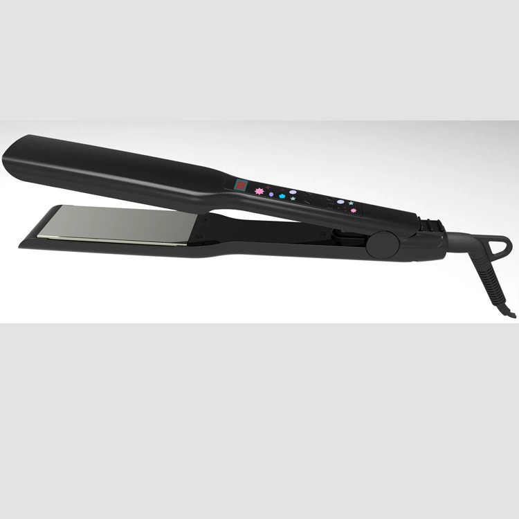 Negative LCD-Ion brasilianischen Turmalin Titanium Haarglätter Flat Iron