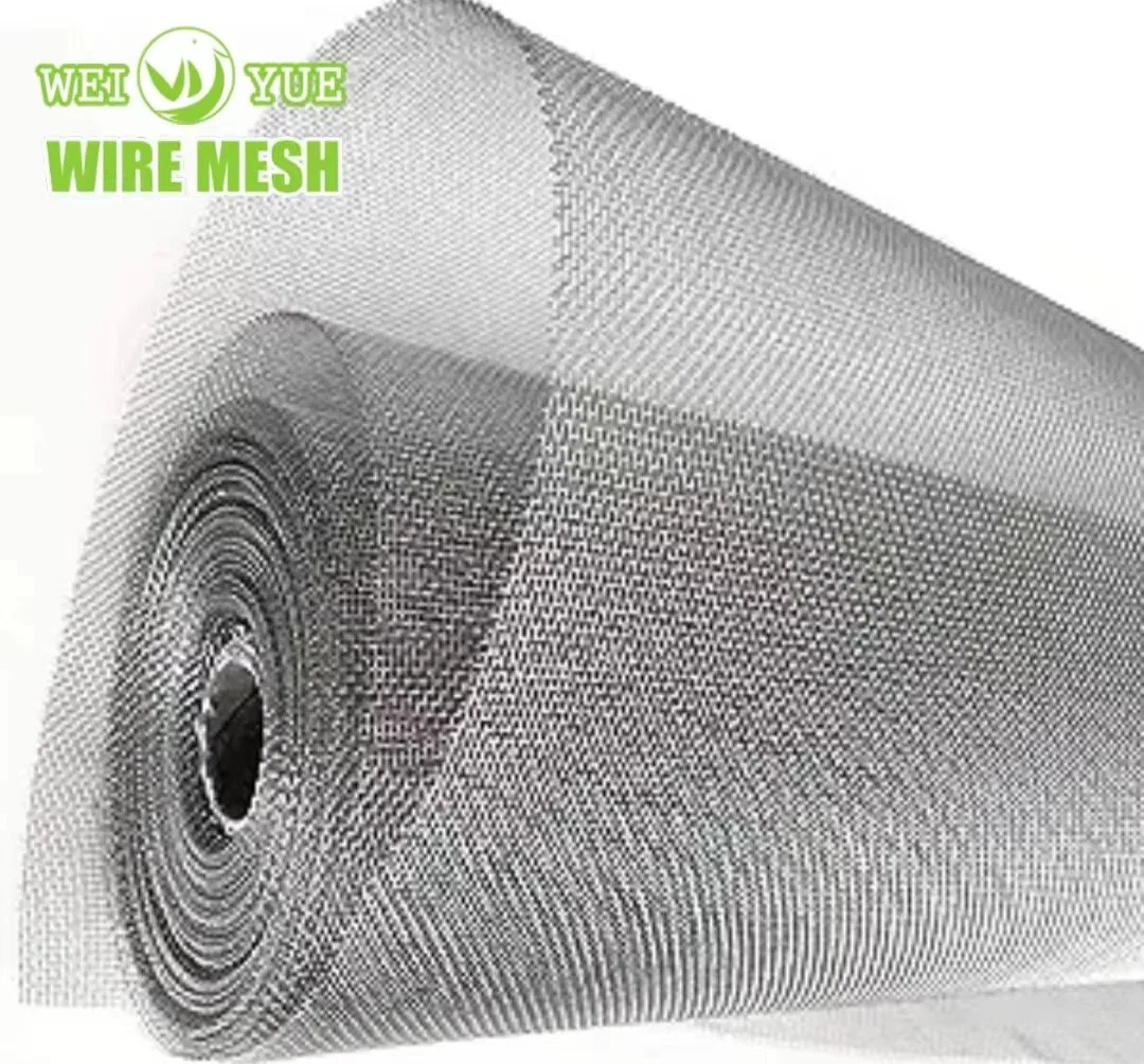 SS304 Hot Rolled Stainless Steel China Dutch Weave Wire Mesh/Hollander Weave Mesh