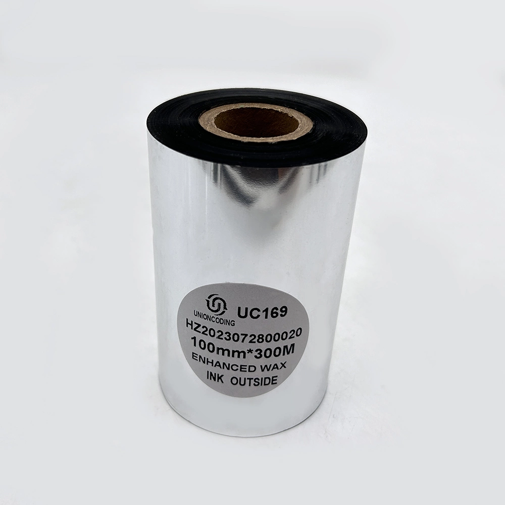 High quality/High cost performance Wax Ribbon out Thermal Transfer Ribbon Original Black for Barcode Printer