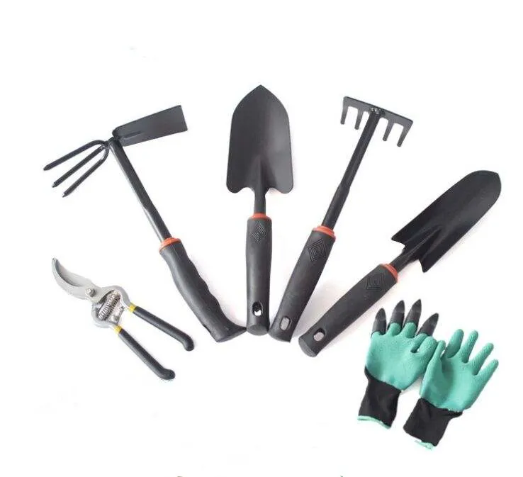 Multifunctional Durable Six Piece Suit Gardening Tool Set