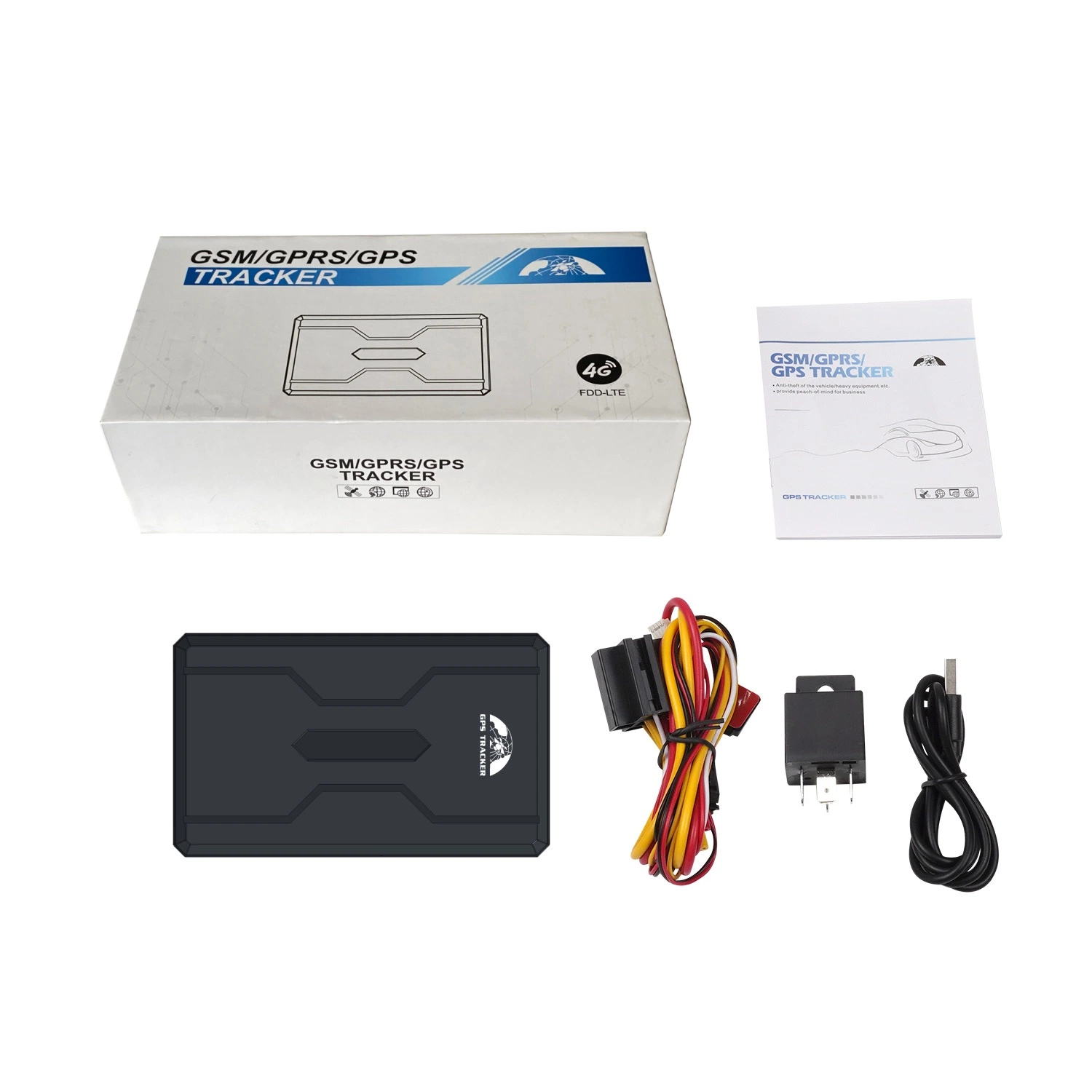 GPS408 Portable Asset GPS Tracker 10000mAh con 2G 3G 4G Batería recargable potente GPS Tracker magnético para coche