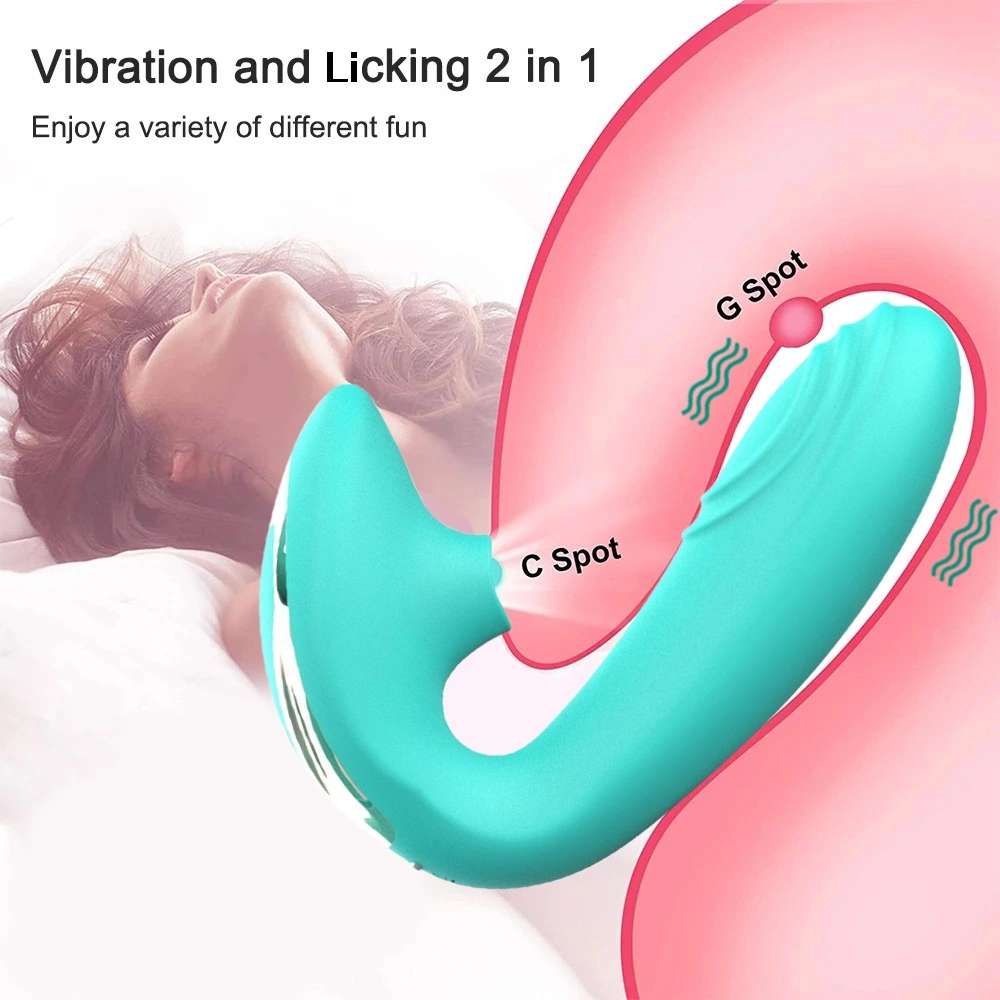 Sex Silicone Toy Factory Direct Sex Vibrator for Female Stimulator Tongue Licking Vibrators