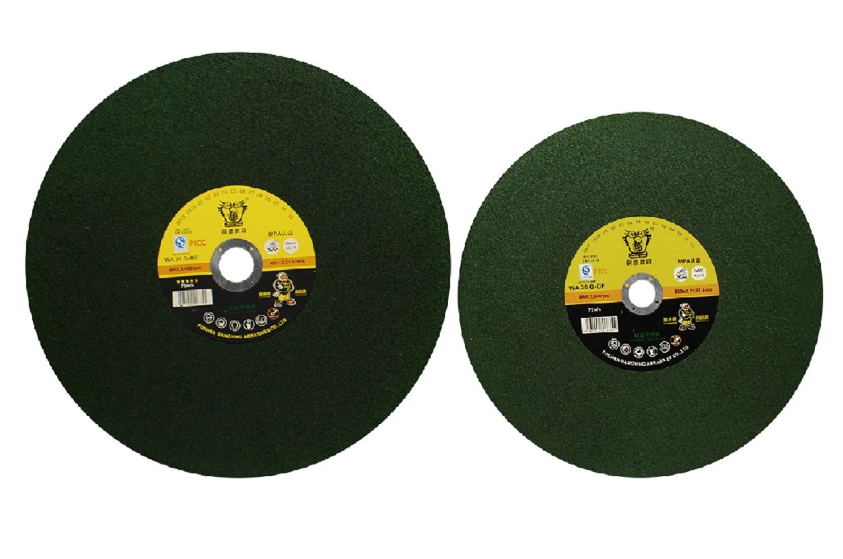 Large Size 350mm 400mm Green Cutting Disc for Stainless Steel-Abrasive Blade 12" 14" 16"