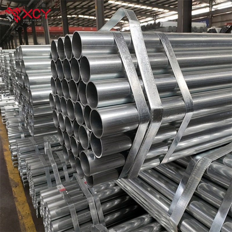 Factory Wholesale/Supplier High quality/High cost performance Hot DIP Galvanized Steel Pipe Galvanized Steel Round Pipe