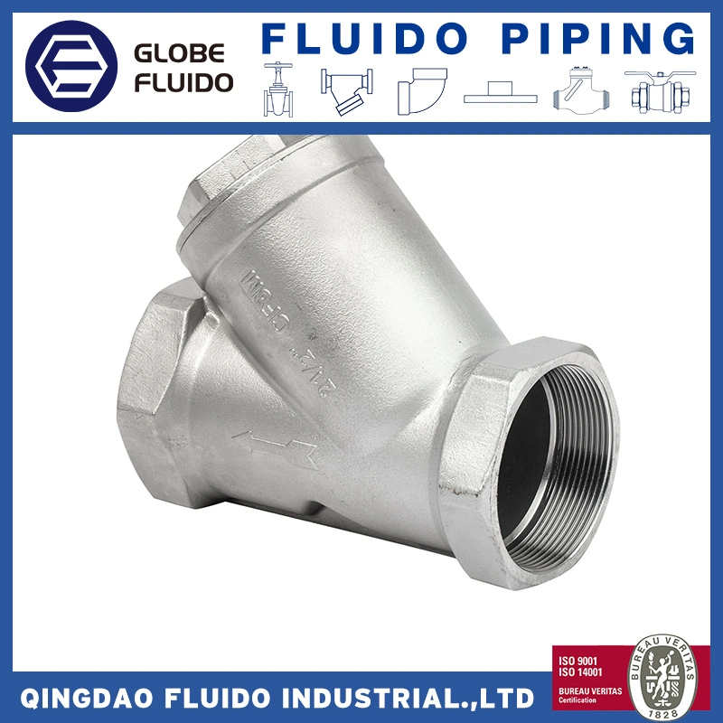 Clapet à bille en acier inoxydable 304 316 à bride Rptfe.