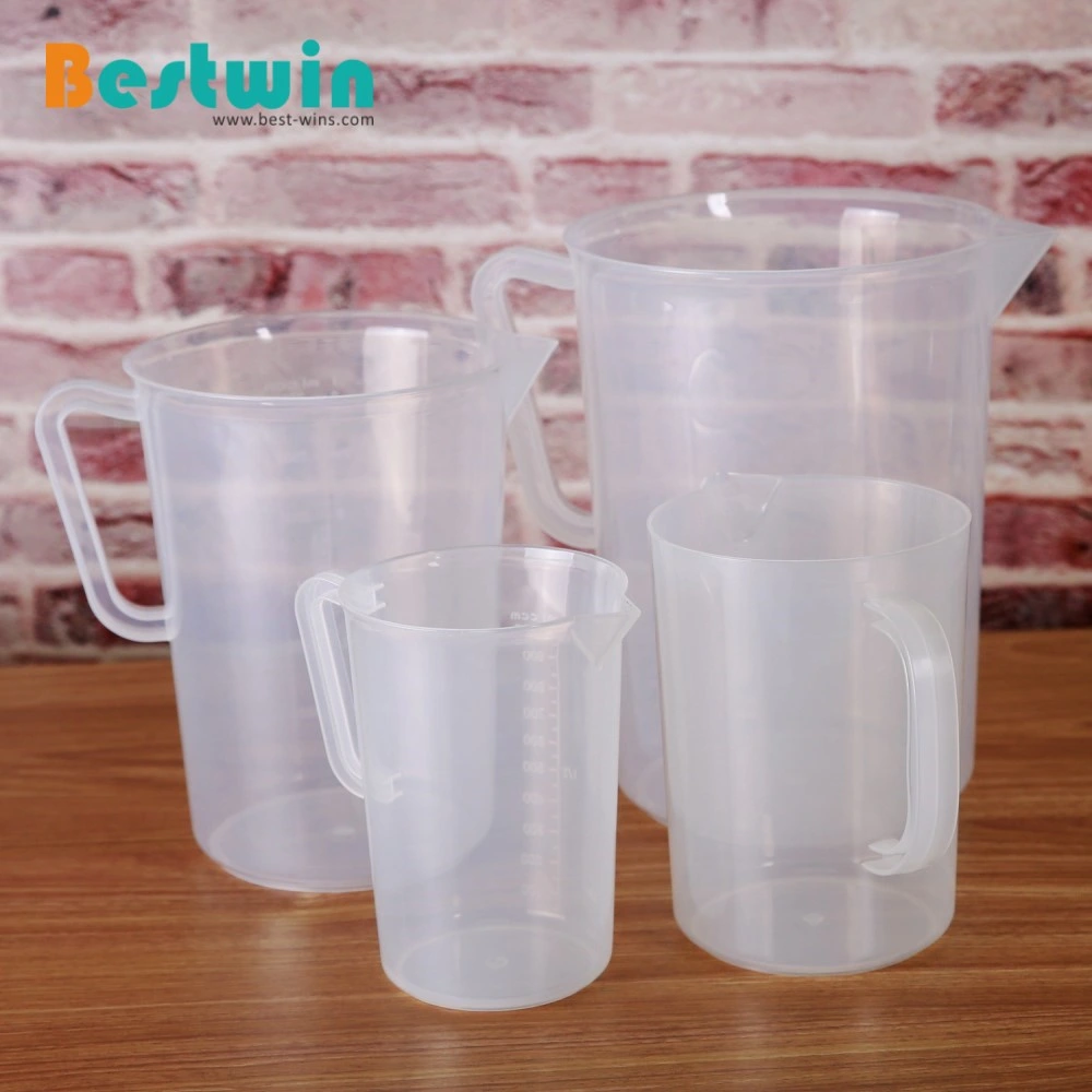 500ml Plastic Polypropylene PP Kitchen Flour Sugar Milk Measurement Beaker Measuring Cup