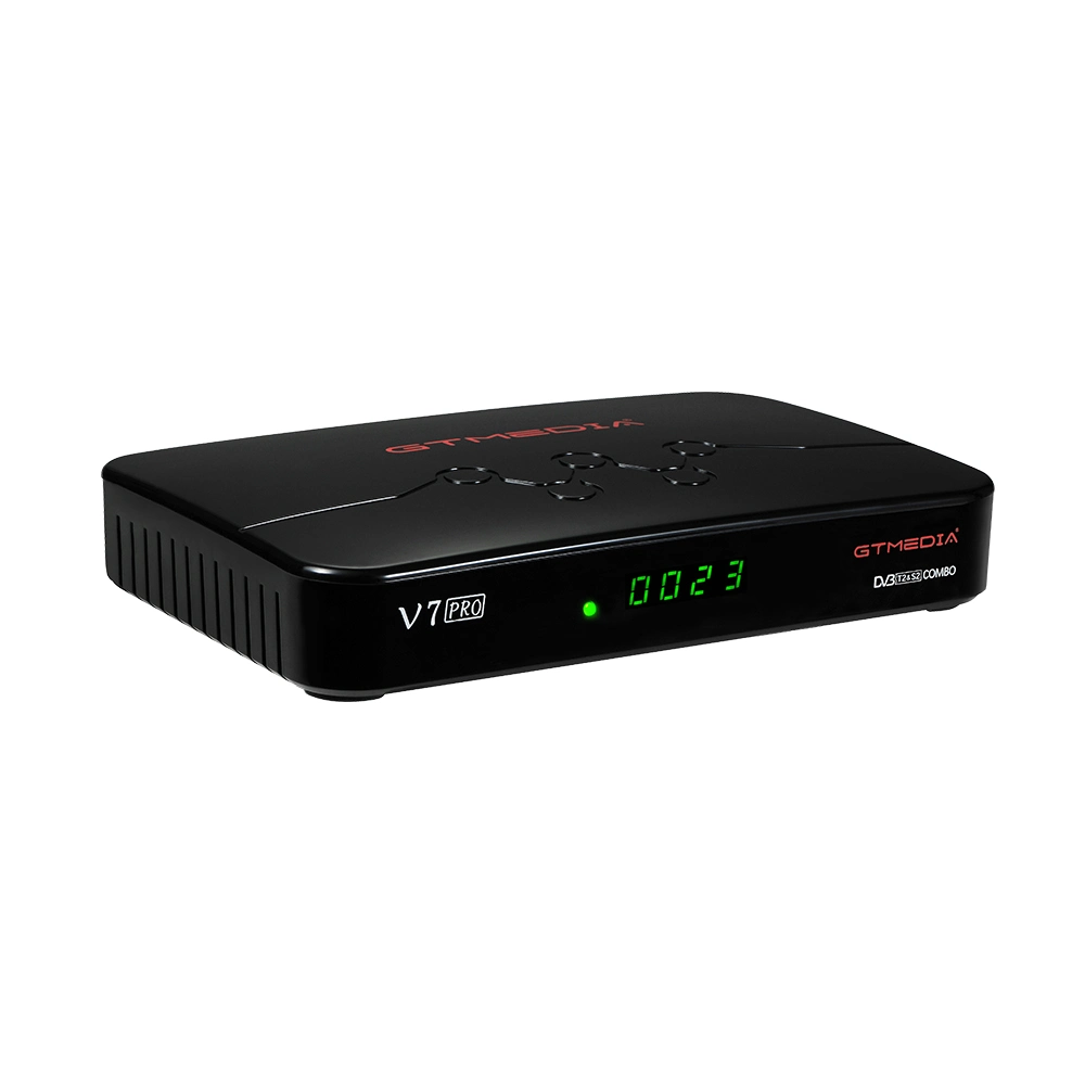 H. 265 Combo TV Receptor Поддержка DVB-S2 DVB-T2 USB WiFi Cline Newcamd Auto Powervu Biss Youtube Gtmedia V7 PRO ресивер