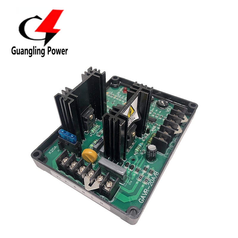 Diagrama del circuito de AVR regulador de voltaje automático Gavr-20b