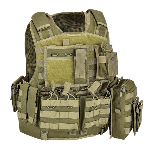 Best Bodyguard Equipment Grenade Carrier Bag Lightweight Army Green Tactical Gear Bulletproof Vest