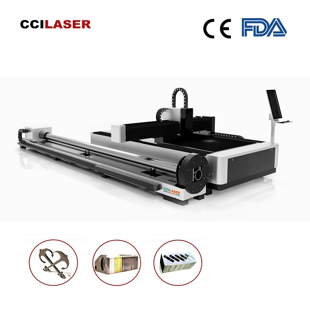 El ICC Generador Laser-Oxygen Máquina de corte láser para Metal Acero al carbono