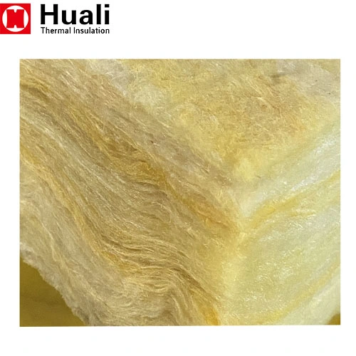 MSDS Fiberglass Insulation High Temperature Glass Wools 25mm Thick Water Heater Insulation Glass Wool