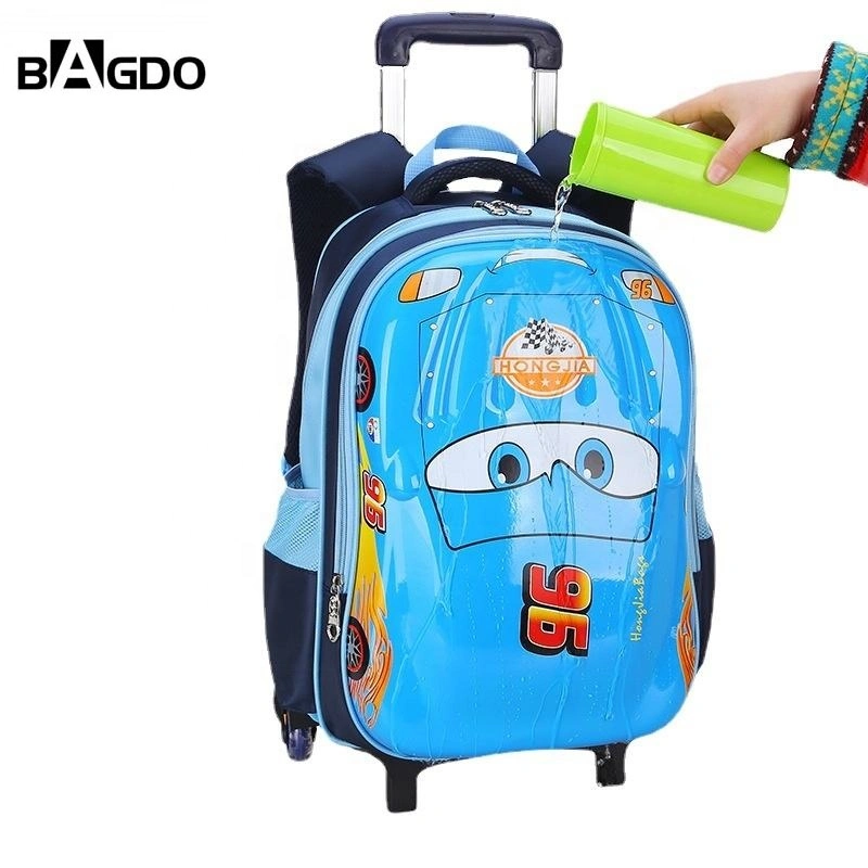 Cartoon Character Cute Hard Shell Trolley Luggage Schoolbags School Backpack