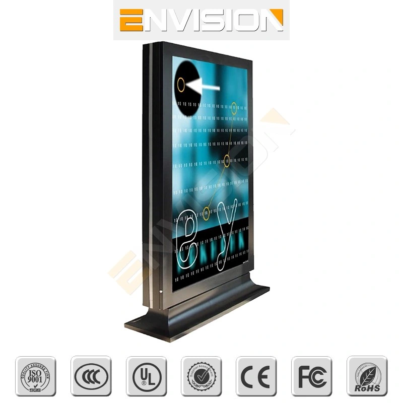 Outdoor SMD P2 P3 P4 P5 LED Display Totem Advertising Mupi Digital Signage