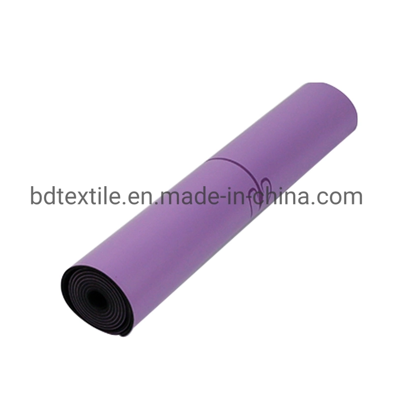 Anti-Skid Sports Fitness Yoga Mat 3mm-15mm Thick PVC Yoga Mat for Exercise, Yoga and Pilates Gymnastics Mat