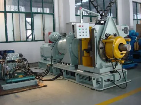 Copper Al Flat Cable Processing Continuous Extrusion Machine