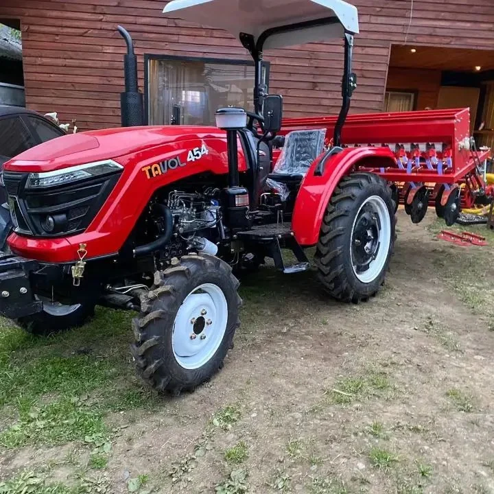 Les chinois les petits tracteurs agricoles 25HP 30HP 45HP 50HP 4X4 Prix de l'Agriculture