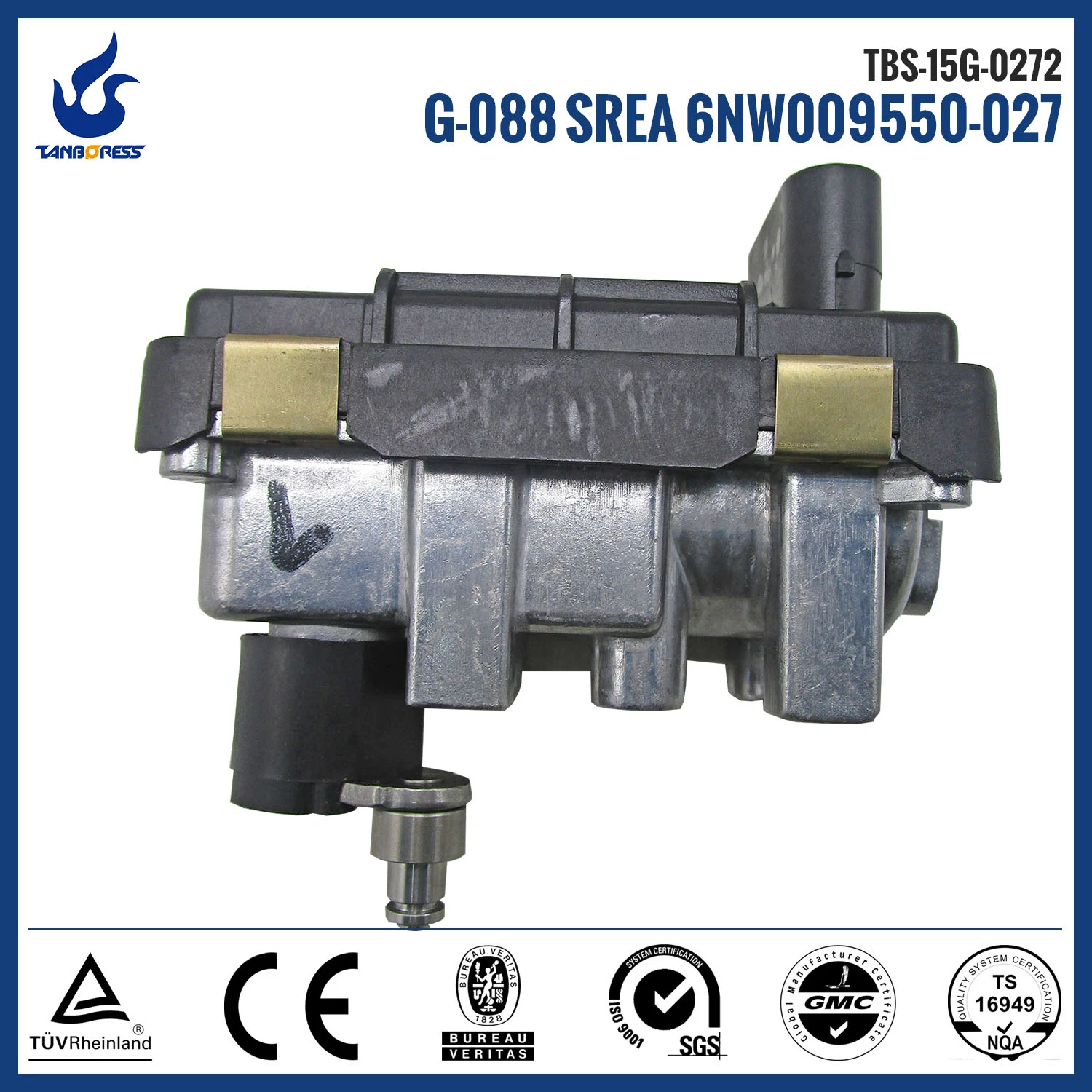 Actuador eléctrico del turbocompresor tipo hella G88 G-88 actuador para Ford Tránsito 2,2 787556 BK3Q6K682CB turbos