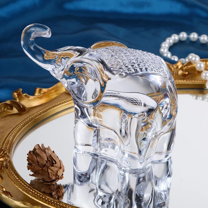 De façon simple de style européen d'ornements en verre de décoration d'accueil Nouveaux bijoux bocaux de stockage de la verrerie de l'artisanat Spot